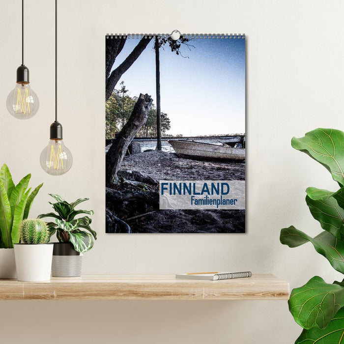 Finnland Familienplaner (CALVENDO Wandkalender 2024)