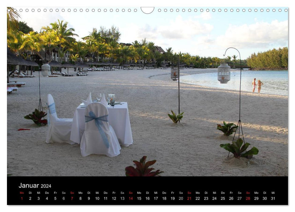 Trauminsel Mauritius (CALVENDO Wandkalender 2024)