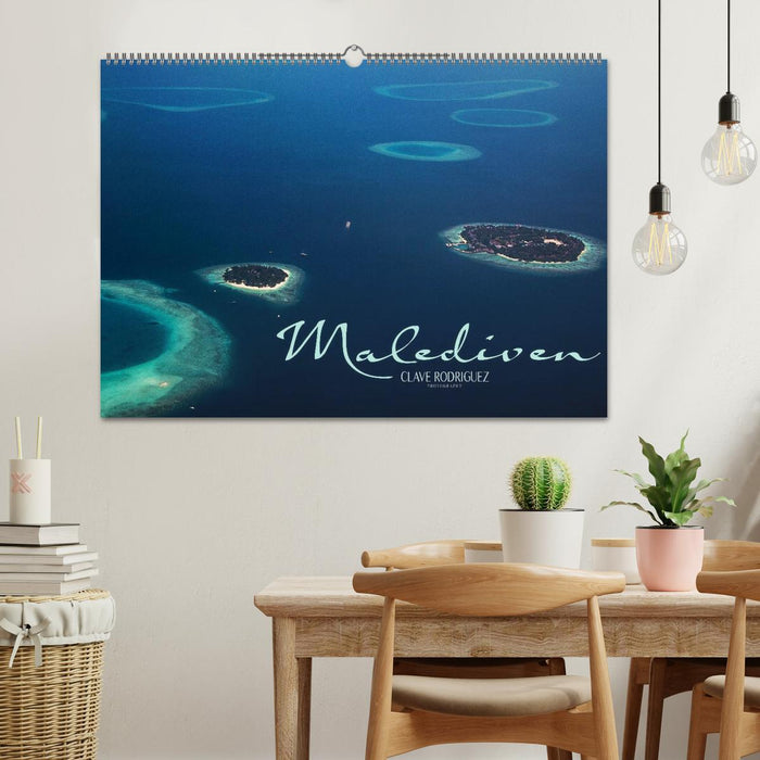 Maldives – Paradis dans l’Océan Indien IV (Calendrier mural CALVENDO 2024) 