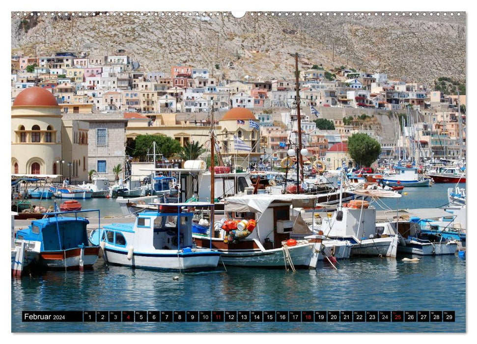 Griechische Inseln (CALVENDO Premium Wandkalender 2024)