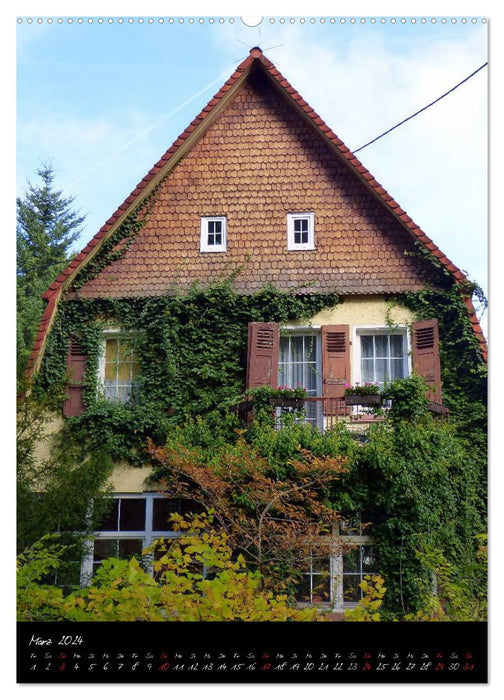 Traumhafte Villen in Buchschlag (CALVENDO Wandkalender 2024)