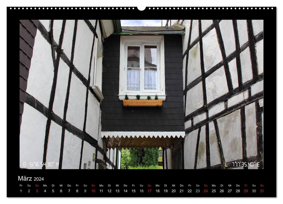 Geo-Tagging in Schwelm (CALVENDO Wandkalender 2024)