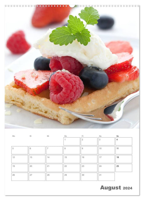 Herzhaft - Süß / Mein Küchenplaner (CALVENDO Wandkalender 2024)