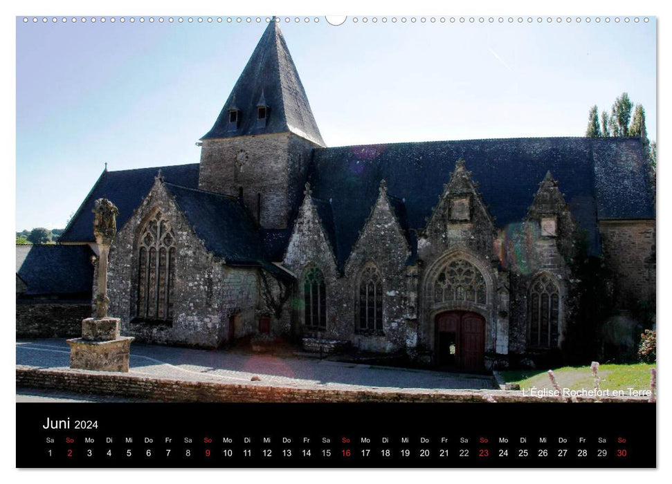 Bretagne - Zwischen Meer und Geschichte (CALVENDO Premium Wandkalender 2024)