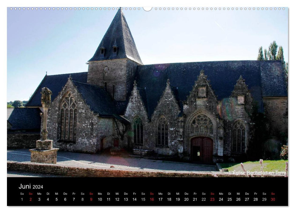 Bretagne - Entre mer et histoire (Calendrier mural CALVENDO Premium 2024) 