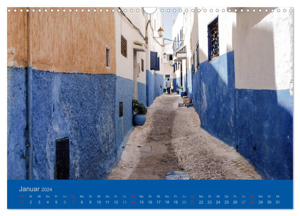 Farben Marokkos (CALVENDO Wandkalender 2024)