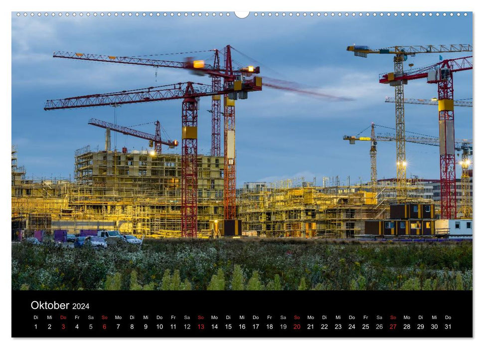 Baustellen (CALVENDO Wandkalender 2024)