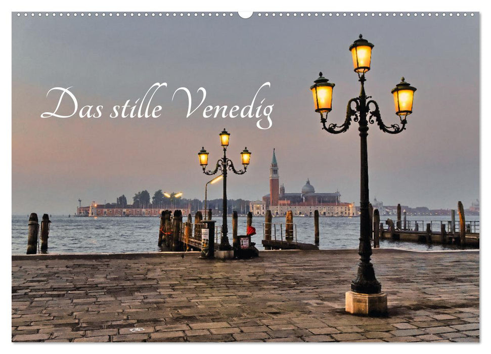 Das stille Venedig (CALVENDO Wandkalender 2024)