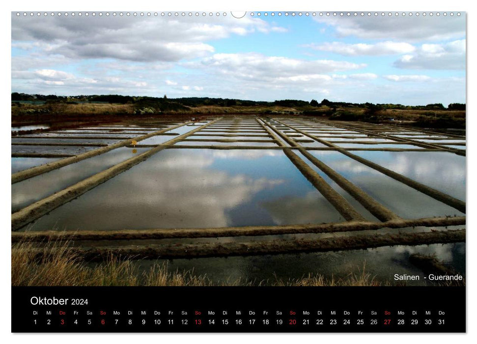 Bretagne - Zwischen Meer und Geschichte (CALVENDO Wandkalender 2024)