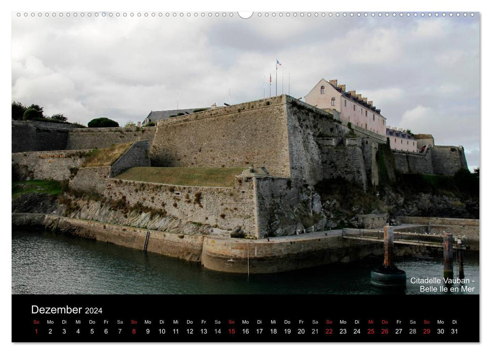 Bretagne - Zwischen Meer und Geschichte (CALVENDO Wandkalender 2024)