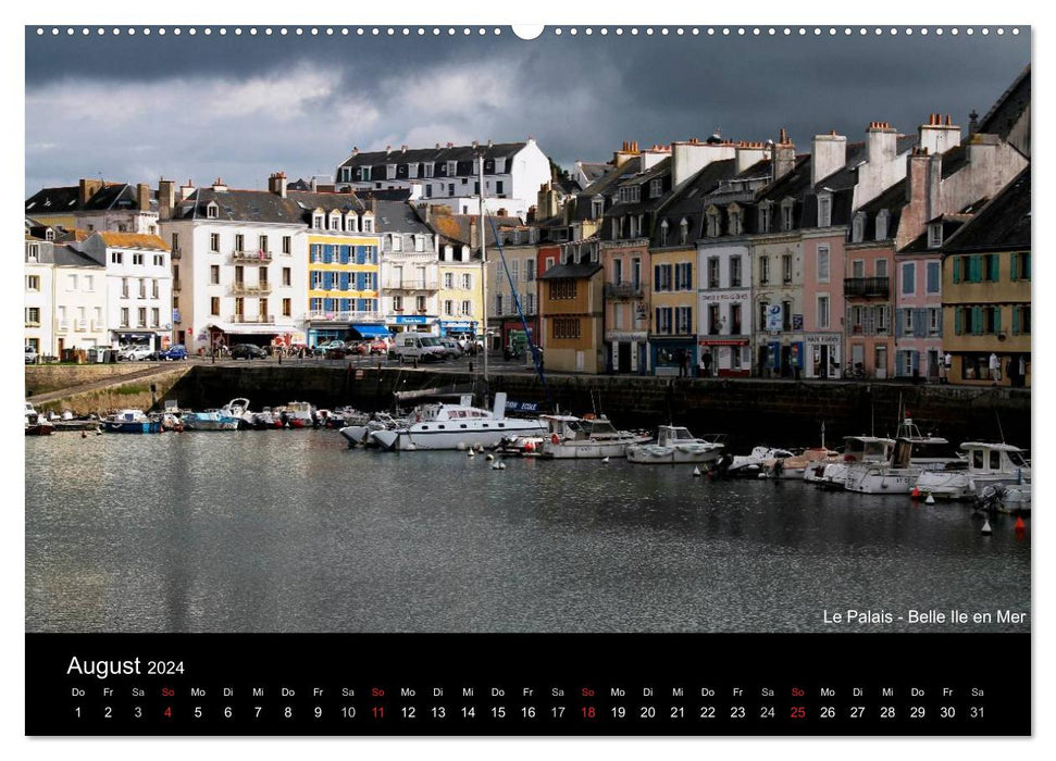 Bretagne - Zwischen Meer und Geschichte (CALVENDO Wandkalender 2024)