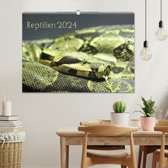 Reptilien 2024 (CALVENDO Wandkalender 2024)