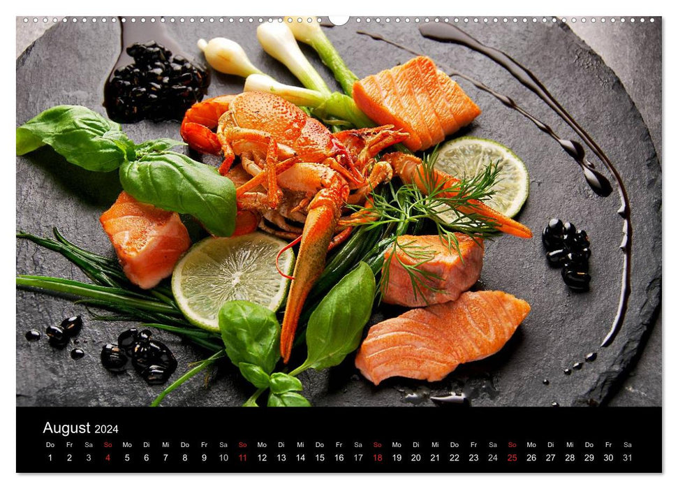 Delicious! Feinschmecker-Kalender (CALVENDO Premium Wandkalender 2024)