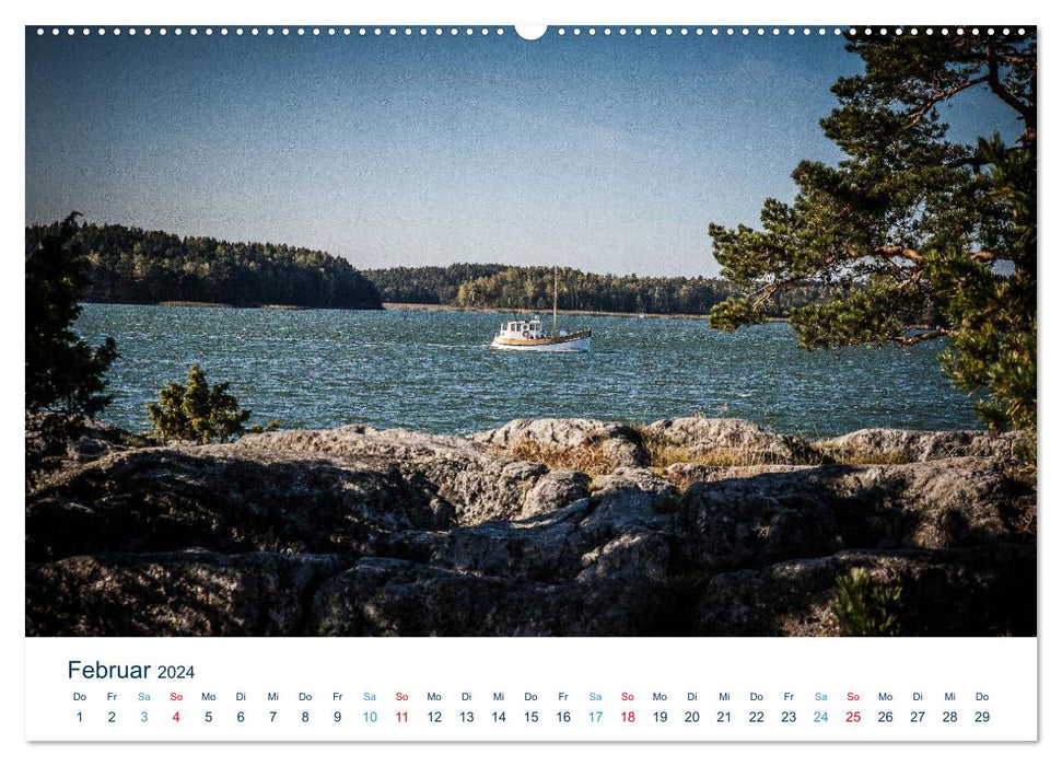 Südwestküste Finnland (CALVENDO Wandkalender 2024)