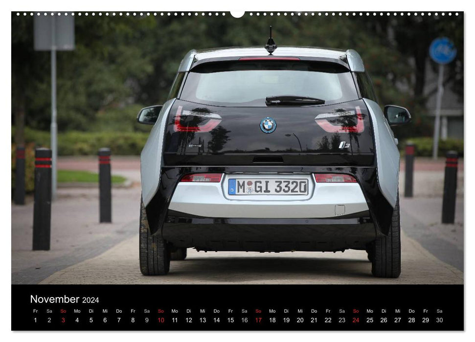 BMW i3 (CALVENDO Wandkalender 2024)