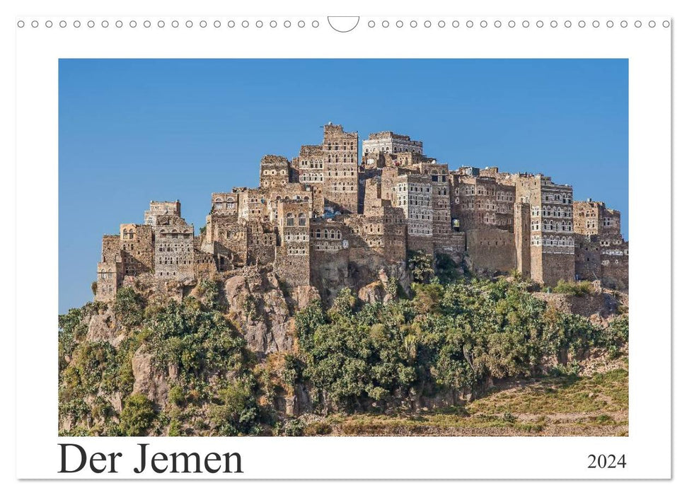 Der Jemen (CALVENDO Wandkalender 2024)
