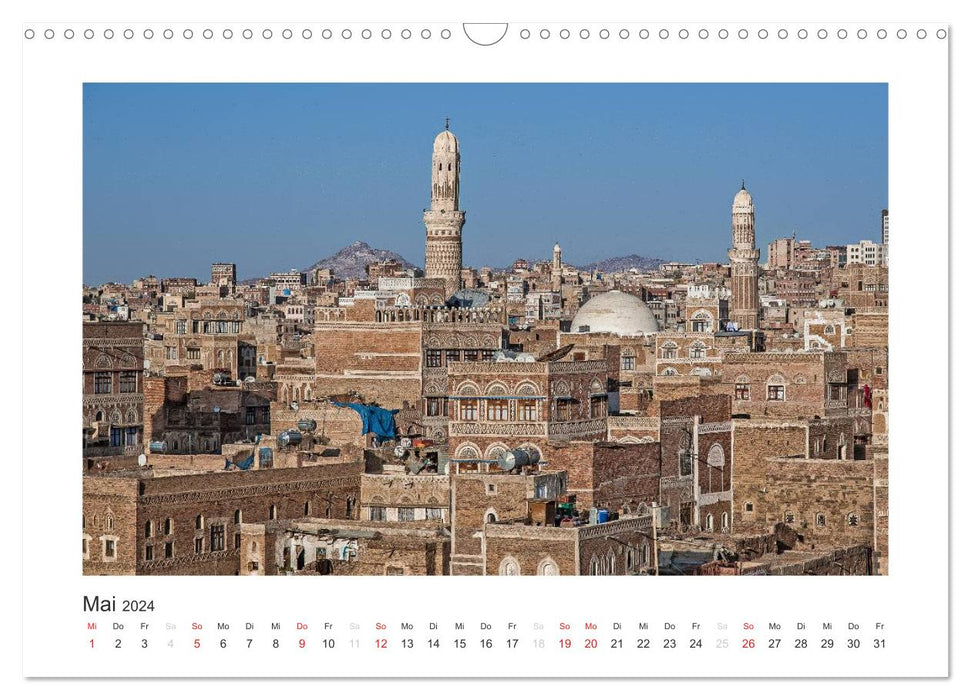 Der Jemen (CALVENDO Wandkalender 2024)