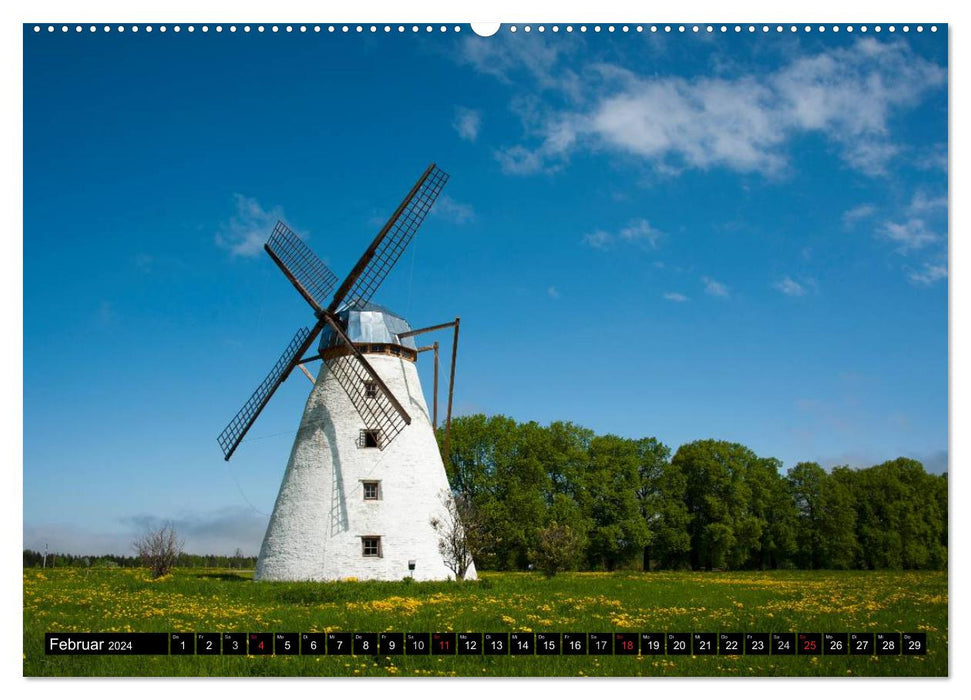 Estlands Schönheiten (CALVENDO Premium Wandkalender 2024)