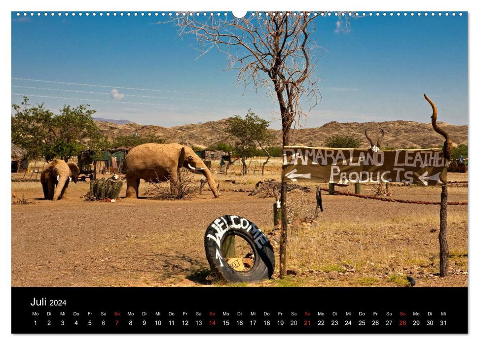Namibia - Schöne Ansichten (CALVENDO Premium Wandkalender 2024)