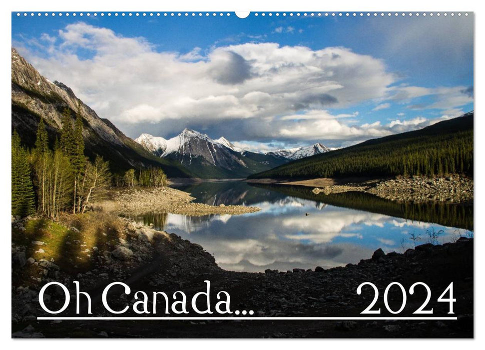 Oh Canada... 2024 (CALVENDO Wandkalender 2024)