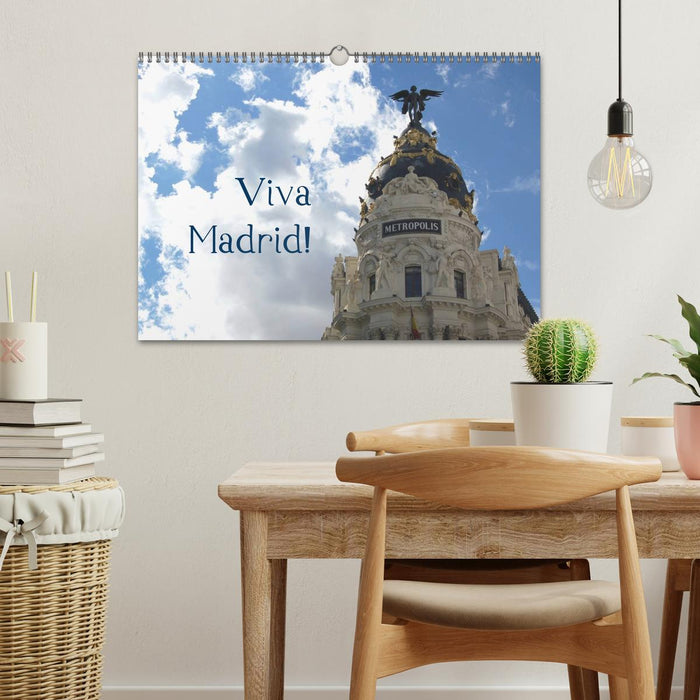 Viva Madrid! (CALVENDO Wandkalender 2024)