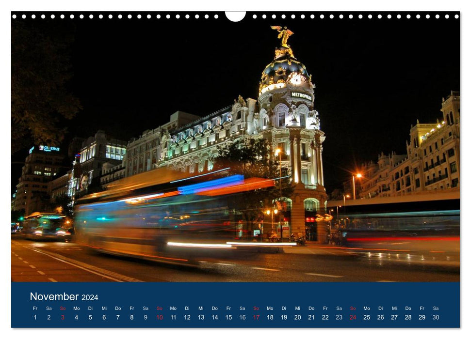 Viva Madrid! (CALVENDO Wandkalender 2024)