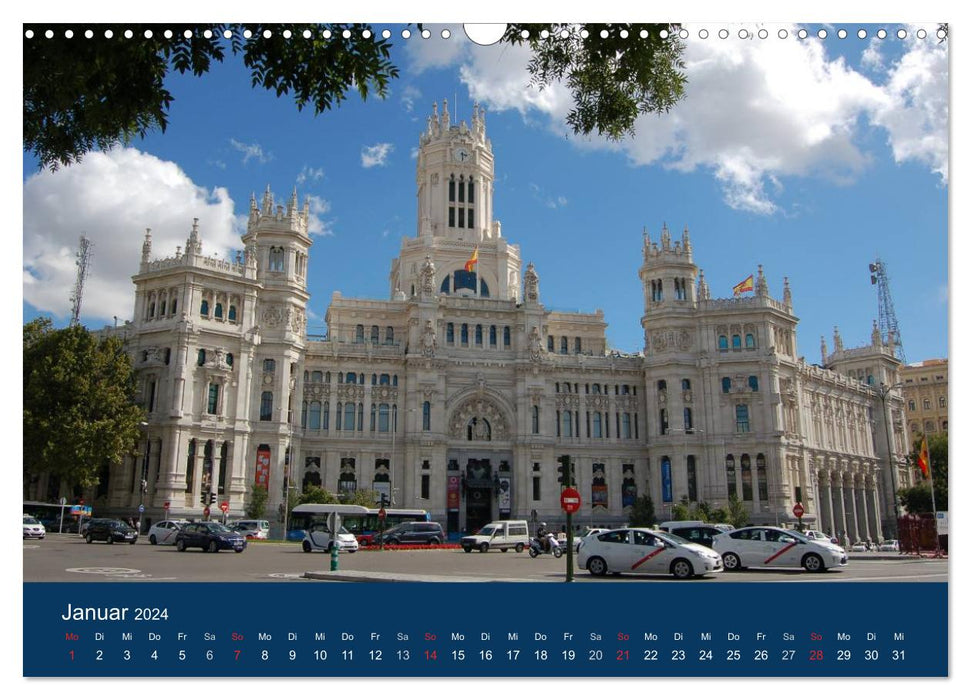 Viva Madrid! (CALVENDO Wandkalender 2024)