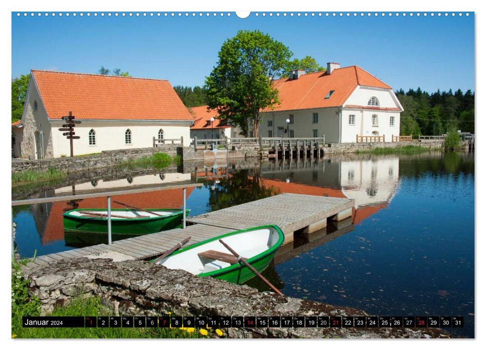 Estlands Schönheiten (CALVENDO Wandkalender 2024)
