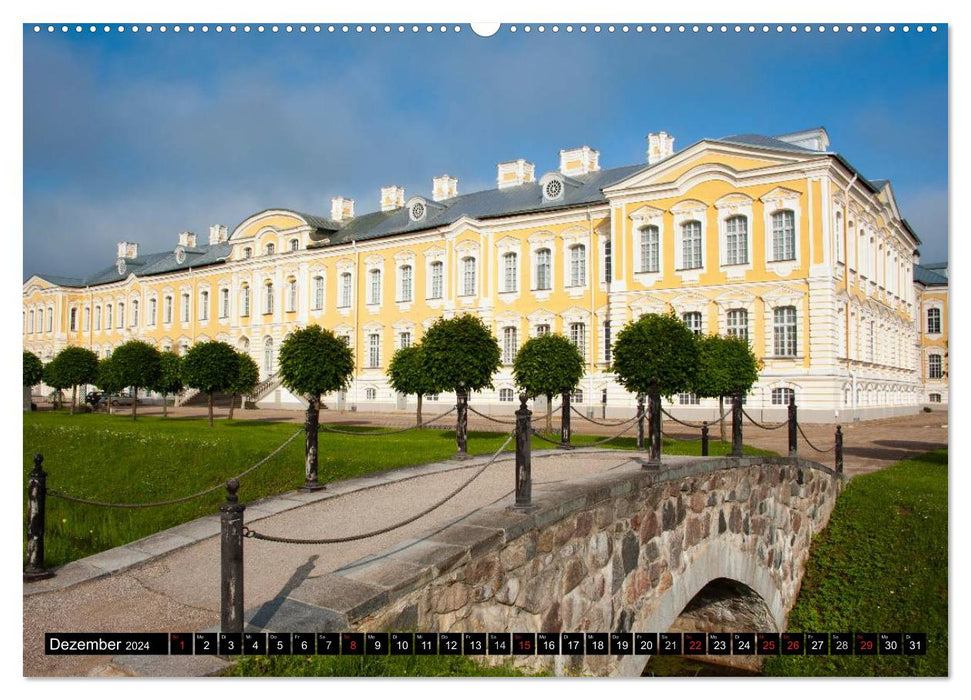 Lettlands Schönheiten (CALVENDO Wandkalender 2024)