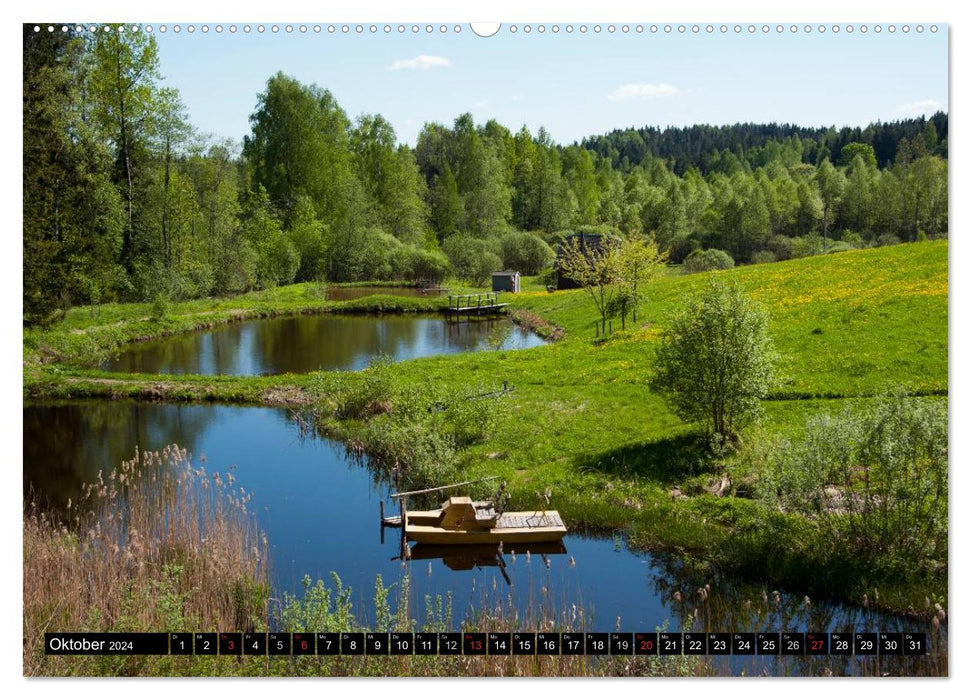 Litauens Schönheiten (CALVENDO Wandkalender 2024)