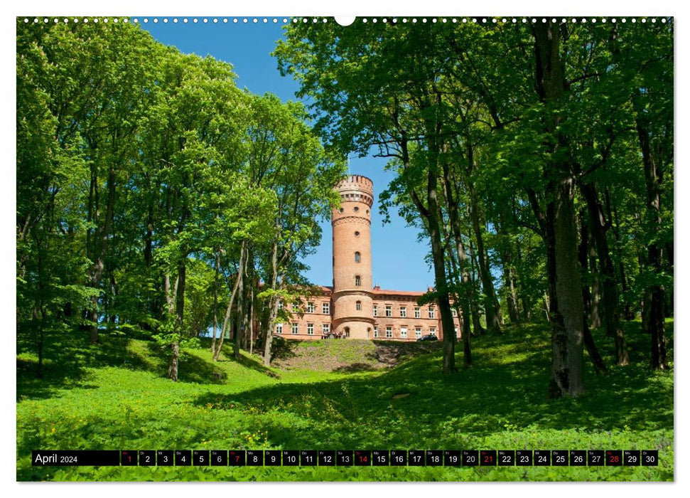 Litauens Schönheiten (CALVENDO Wandkalender 2024)