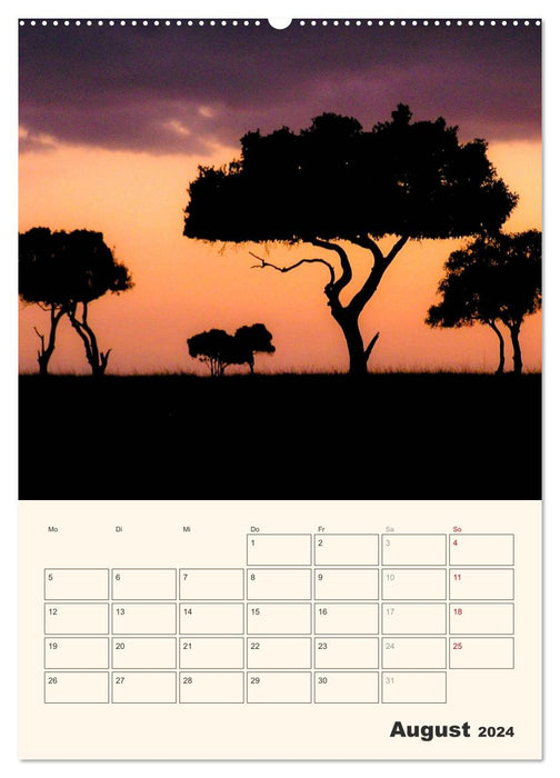 Kenia – Terminplaner (CALVENDO Premium Wandkalender 2024)