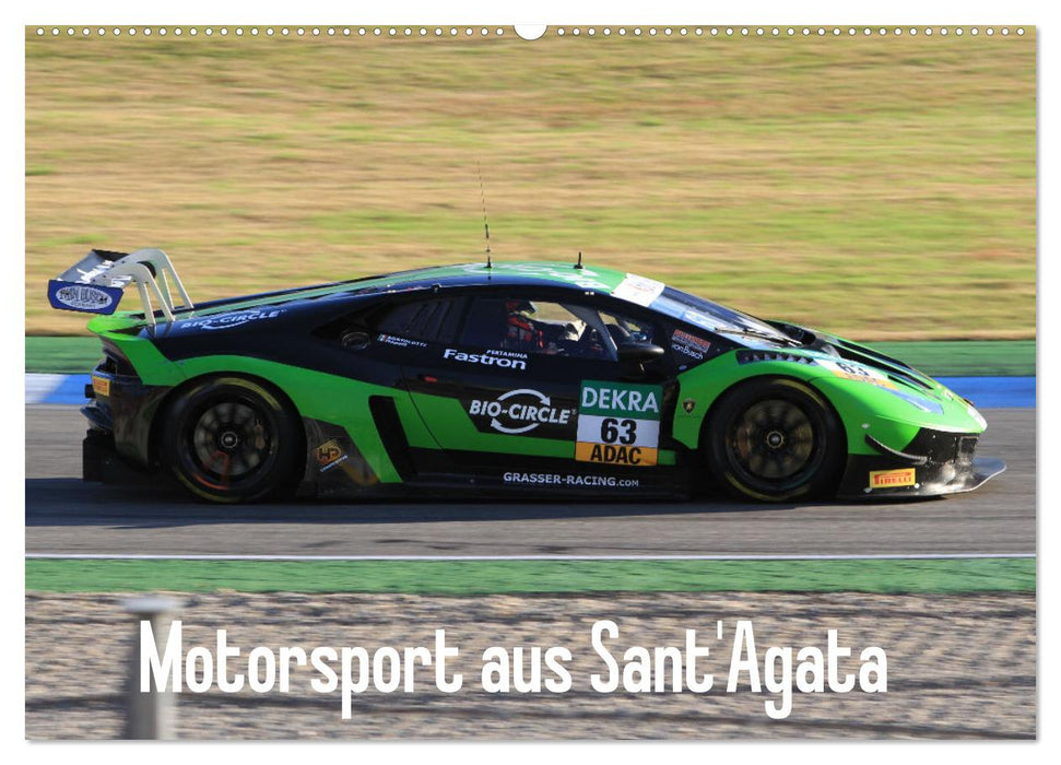 Sport automobile de Sant'Agata (calendrier mural CALVENDO 2024) 