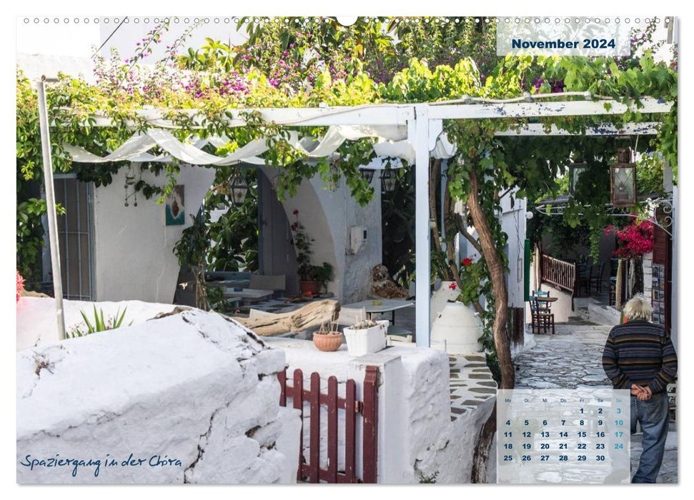 Incursions dans les Cyclades : Amorgós (calendrier mural CALVENDO 2024) 