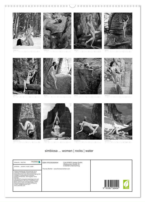 simbiosa ... Künstlerische Aktfotografie (CALVENDO Premium Wandkalender 2024)