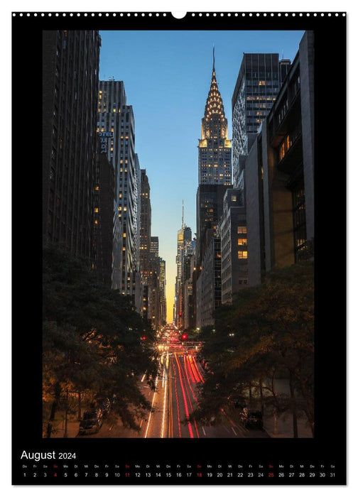 Vertical New York (Calvendo Premium Calendrier mural 2024) 