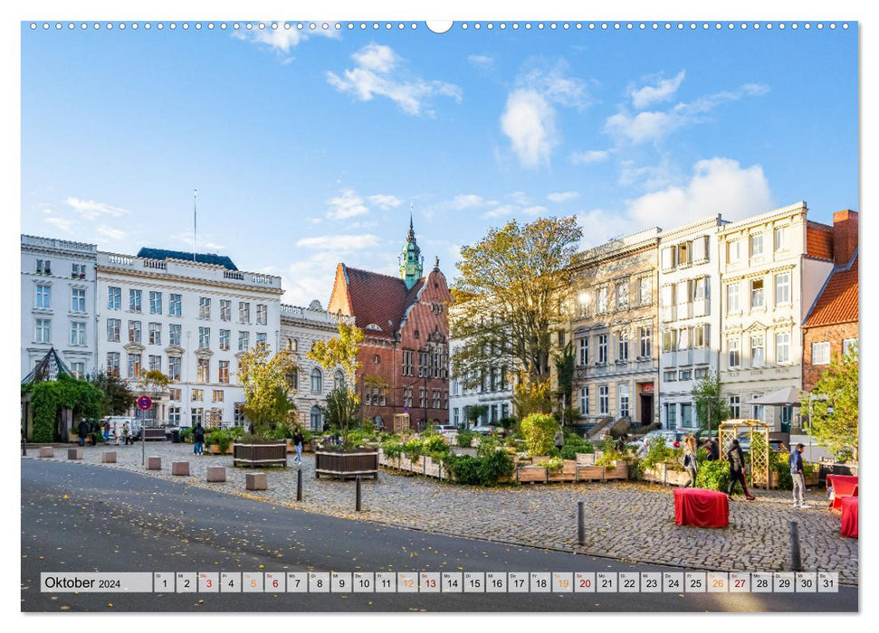Lübeck Impressionen (CALVENDO Wandkalender 2024)