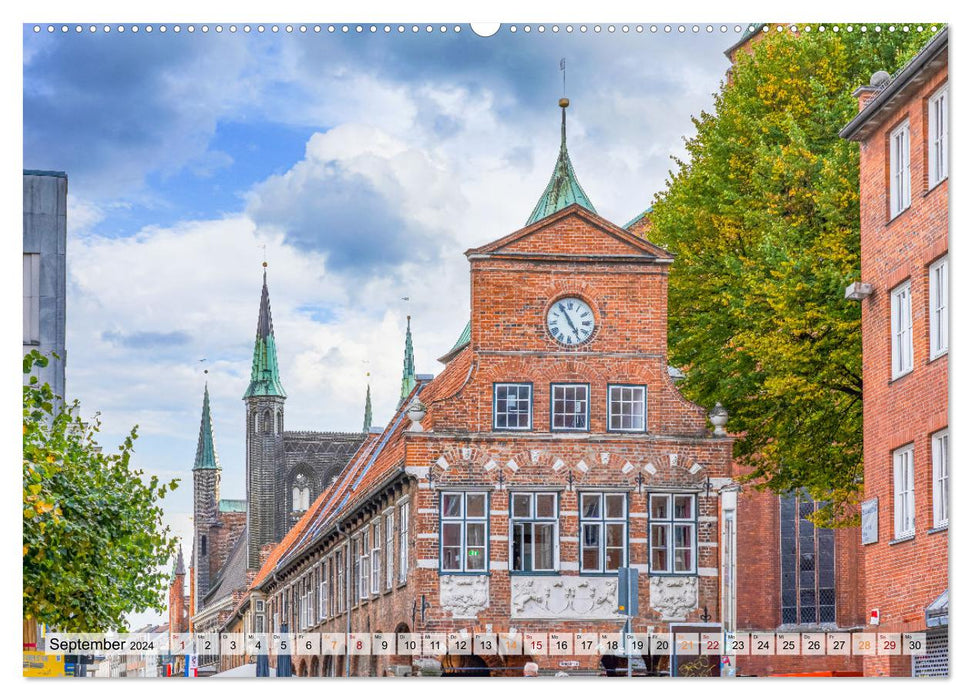 Impressions de Lübeck (calendrier mural CALVENDO 2024) 