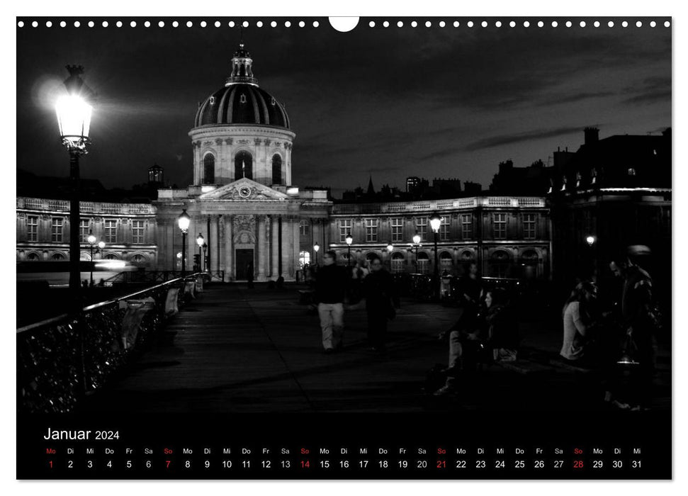 BLACK 'N WHITE (CALVENDO Wandkalender 2024)