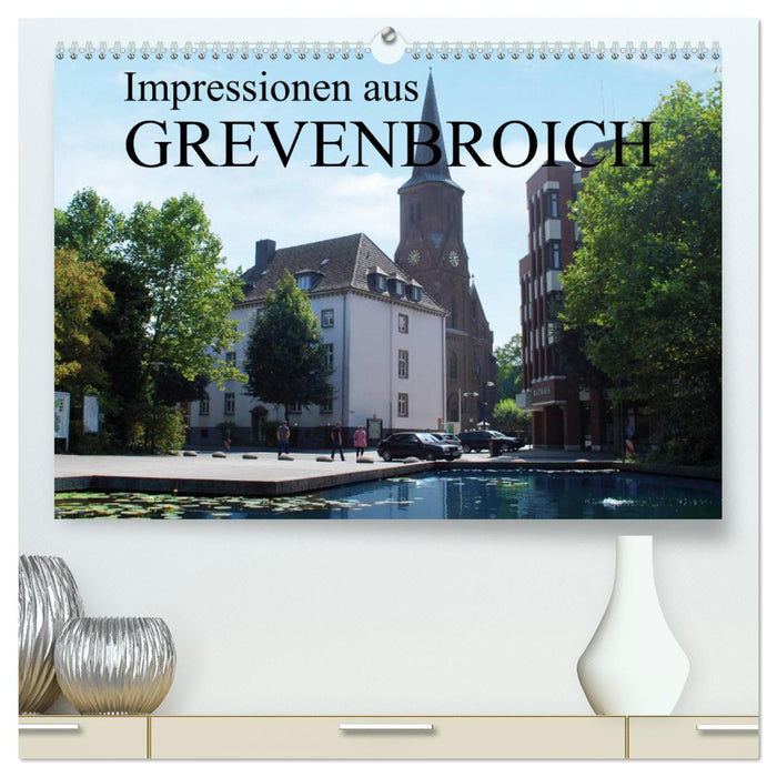 Impressions de Grevenbroich (Calendrier mural CALVENDO Premium 2024) 