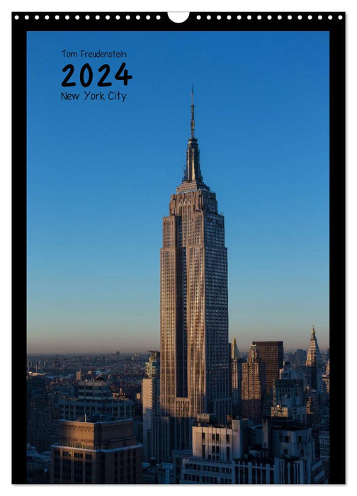 Vertical New York (CALVENDO Wandkalender 2024)