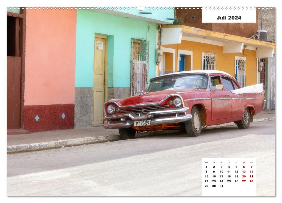 Les voitures classiques de Cuba (Calvendo Premium Wall Calendar 2024) 