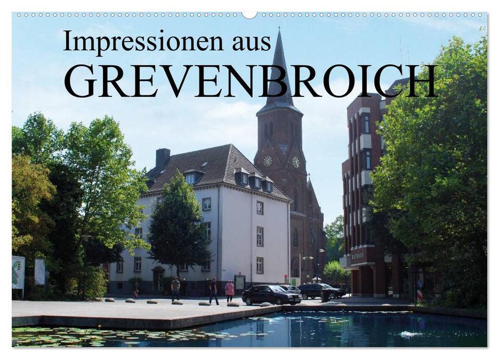 Impressionen aus Grevenbroich (CALVENDO Wandkalender 2024)