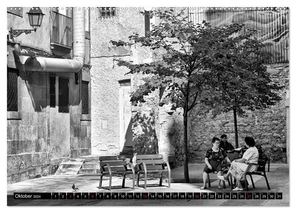 Streetlife Barcelona (CALVENDO Wandkalender 2024)