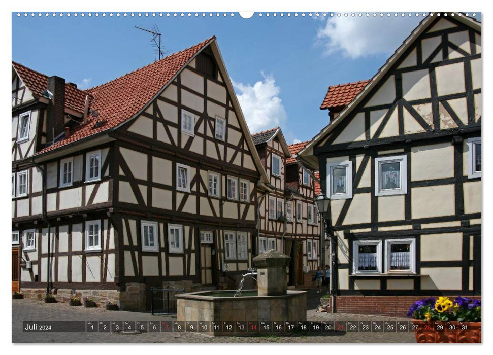 Rotenburg an der Fulda (CALVENDO Premium Wandkalender 2024)