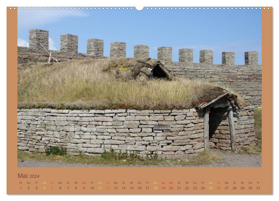 Sud de la Suède (Calvendo Premium Wall Calendar 2024) 