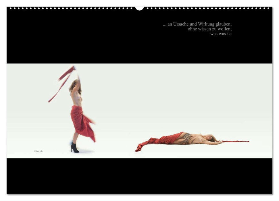 "wenn es nicht mehr wichtig ist", Bodypainting-Fotografien / CH-Version (CALVENDO Premium Wandkalender 2024)
