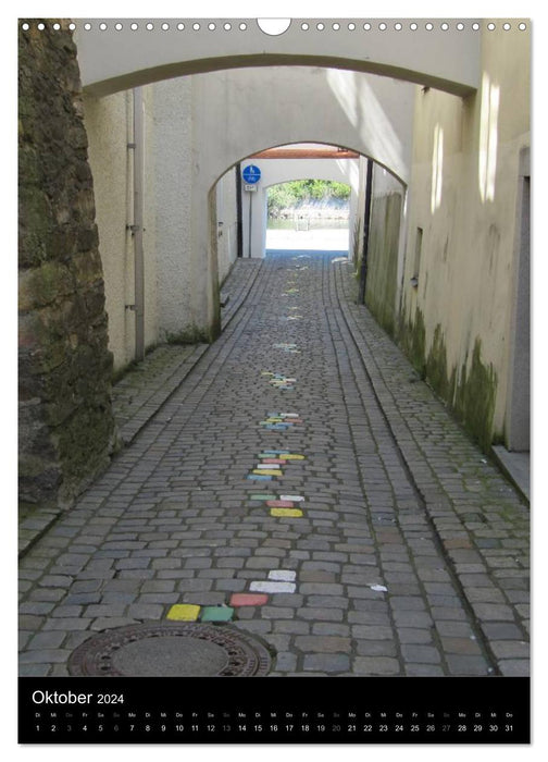 Les ruelles de Passau (calendrier mural CALVENDO 2024) 