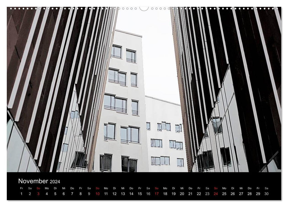 Architecture [Madrid, Paris, Beijing, Munich, Prague, Lisbon, Hamburg, Frankfurt, Tenerife, Valencia, Basel, Ronchamp] (CALVENDO wall calendar 2024) 