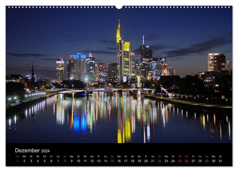 Frankfurt am Main (CALVENDO wall calendar 2024) 